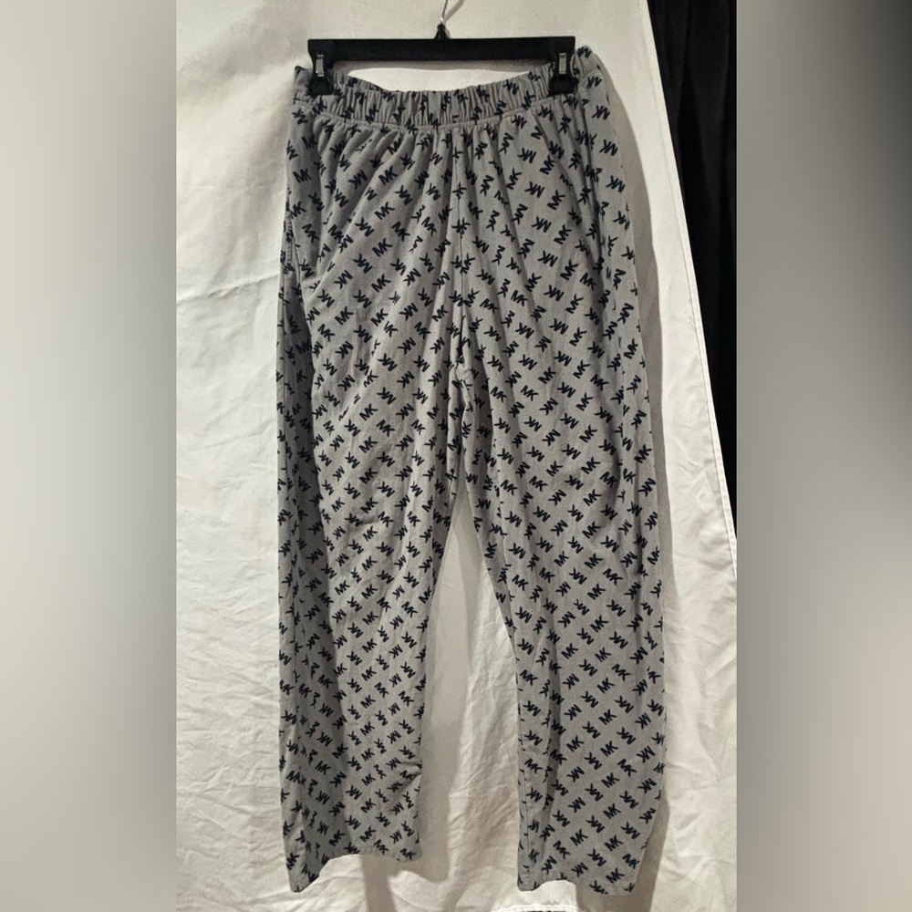 Michael Kors Gray Patterned Lounge Pants